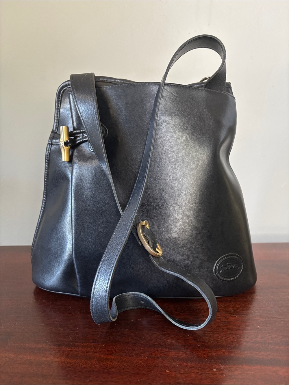 Longchamp Roseau Leather Bag
